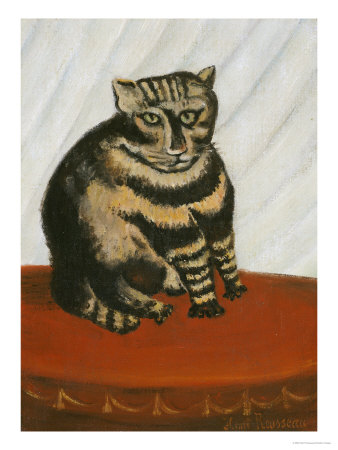 Henri Rousseau Cat